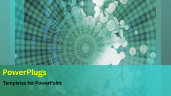 PowerPoint Template - An abstract network